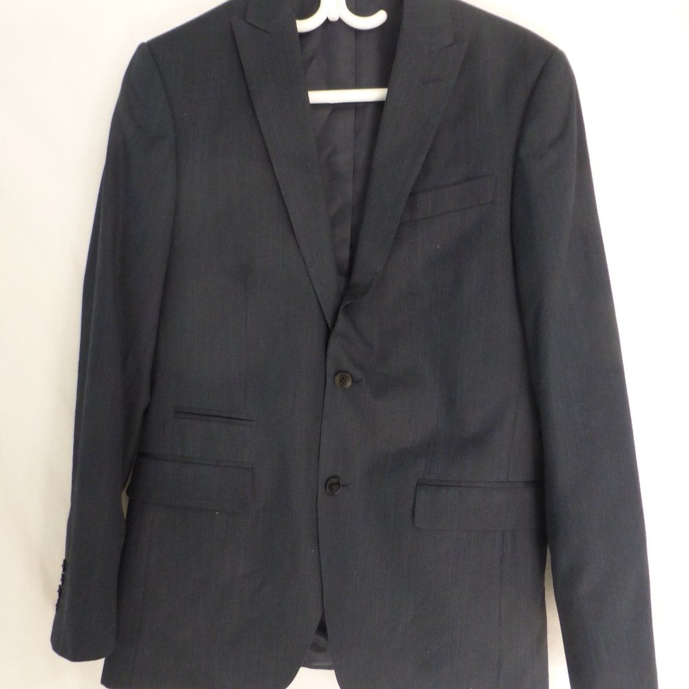 JF J. FERRAR, striped suit jacket, slim fit, 38R